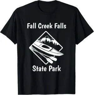 Fall Creek Falls State Park Tennessee Kayak Kayaking Boating T-Shirt