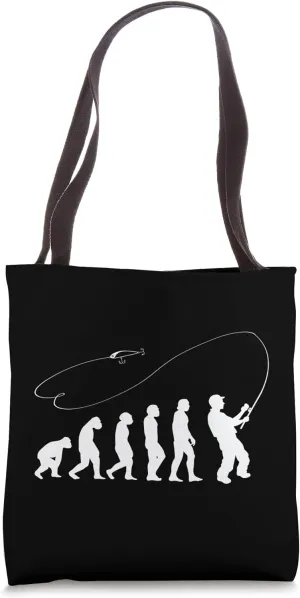 Fishing fishing rod fishing pole EVOLUTION fly fishing Tote Bag