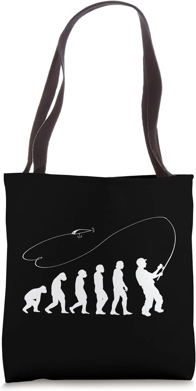 Fishing fishing rod fishing pole EVOLUTION fly fishing Tote Bag