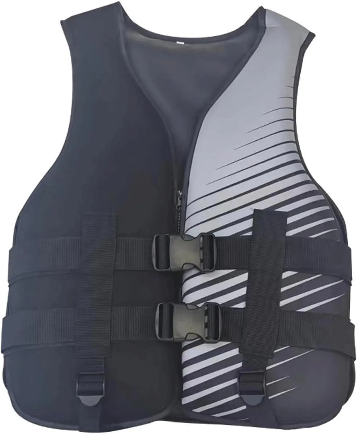 Floating Vest - Boat Life Jackets, Lightweight Adult Swimming Vest with Adjustable Safety Buckle for Boating Fishing Surfing