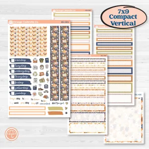 Fun Animal Kit | 7x9 Compact Vertical Planner Kit Stickers | Gone With The Wild | KIT-391-H