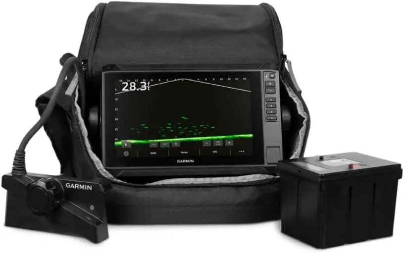 Garmin LiveScope™ Plus Ice Fishing Bundle LI with Garmin Navionics  Maps for U.S. Inland