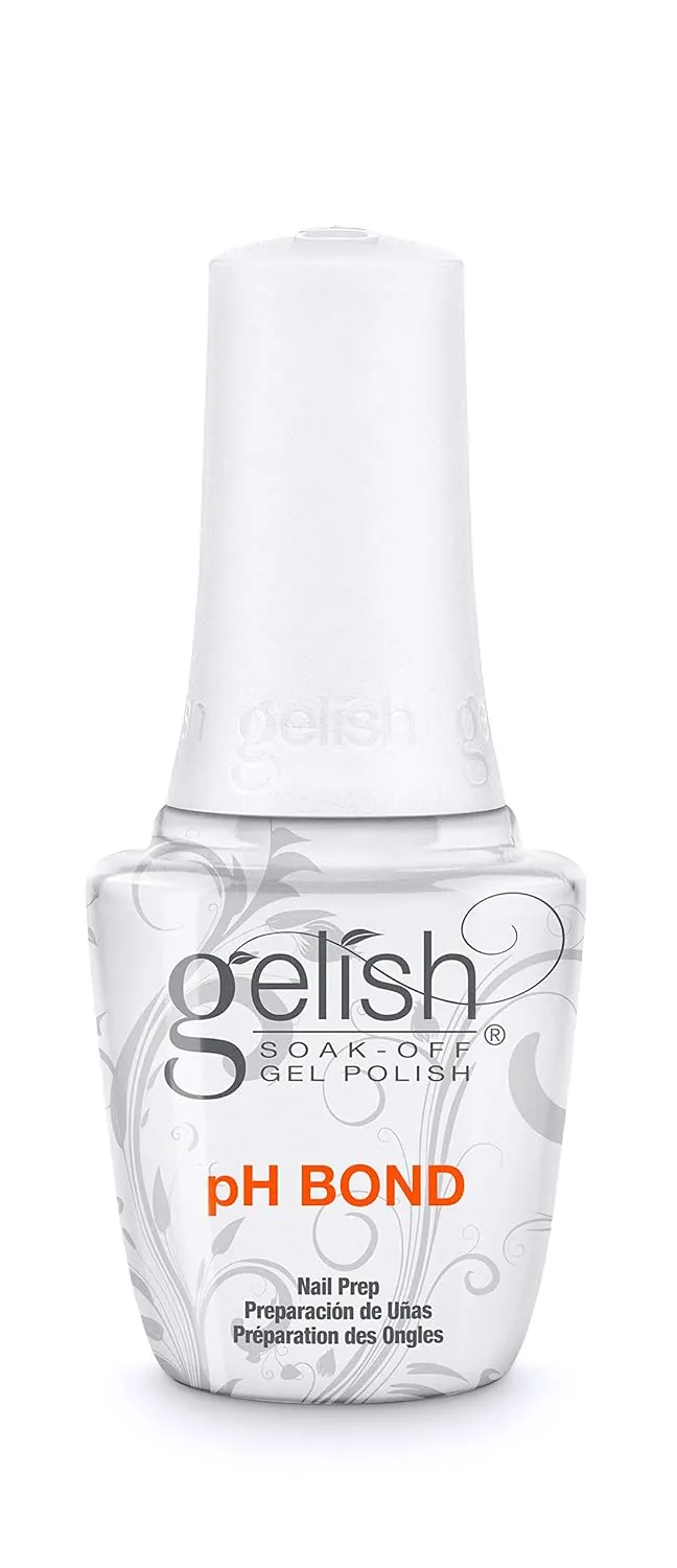 Gelish MINI 9mL Essentials Value Pack – LED/UV Cure, Long-Lasting, Chip-Resistant, Professional Gel Nail Kit for Manicures (pH Bond Trio, Mini)