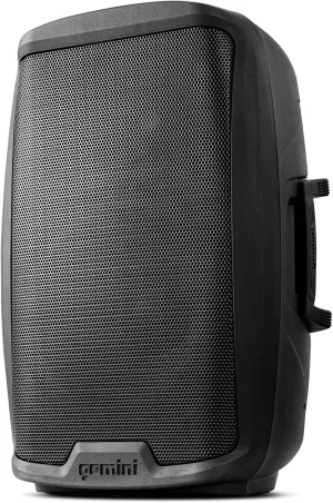 Gemini 2000W Powered PA Speaker 15” – Active Stage Monitor with EQ, XLR Inputs, Stand Mount, Road-Ready Design, Full-Range 2-Way Sound for DJs & Events (AS-2115P)