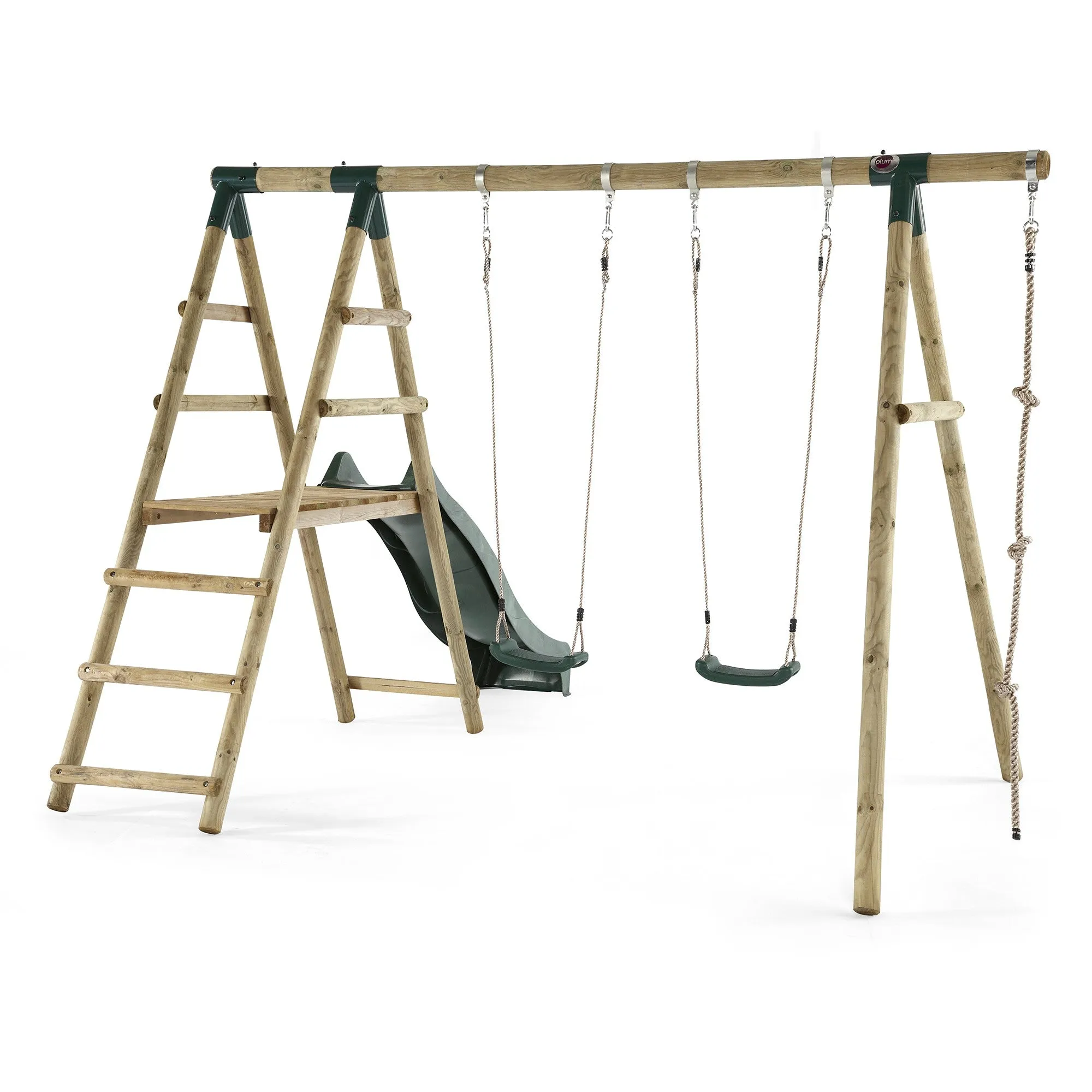 Giant Baboon Wooden Swing Set