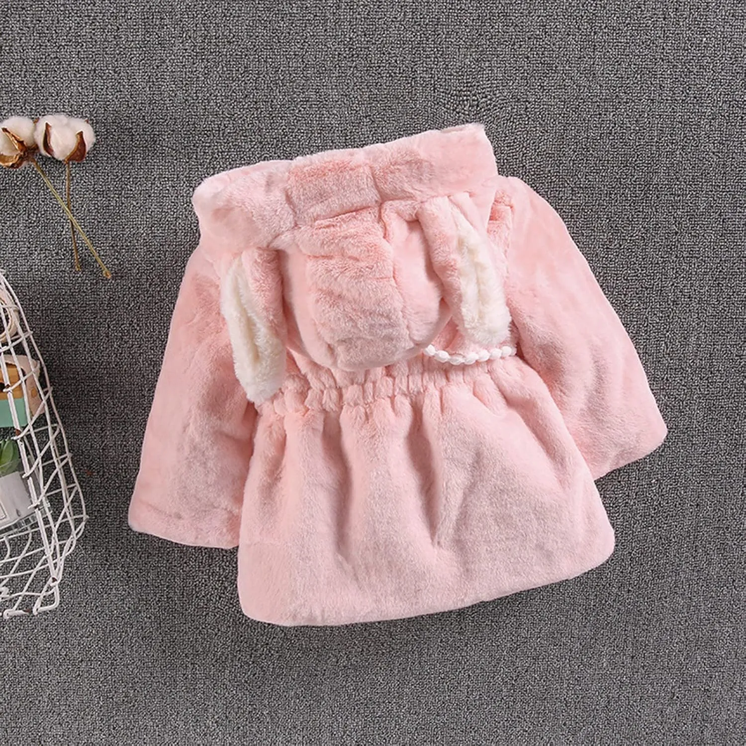 Girls Trench Coat Coats Winter Up Zip Clothes Bag Kids Sleeve Warm Children Long Keep Hoodie Kids down Jackets Boys