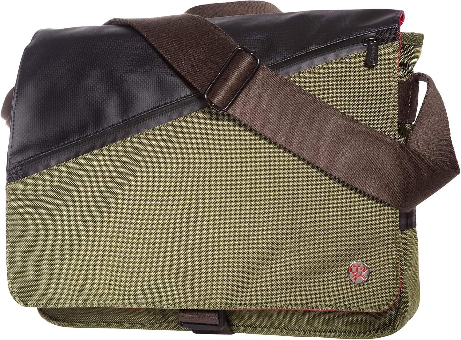 GRAND ARMY SHOULDER BAG (M) W/BACK ZIPPER