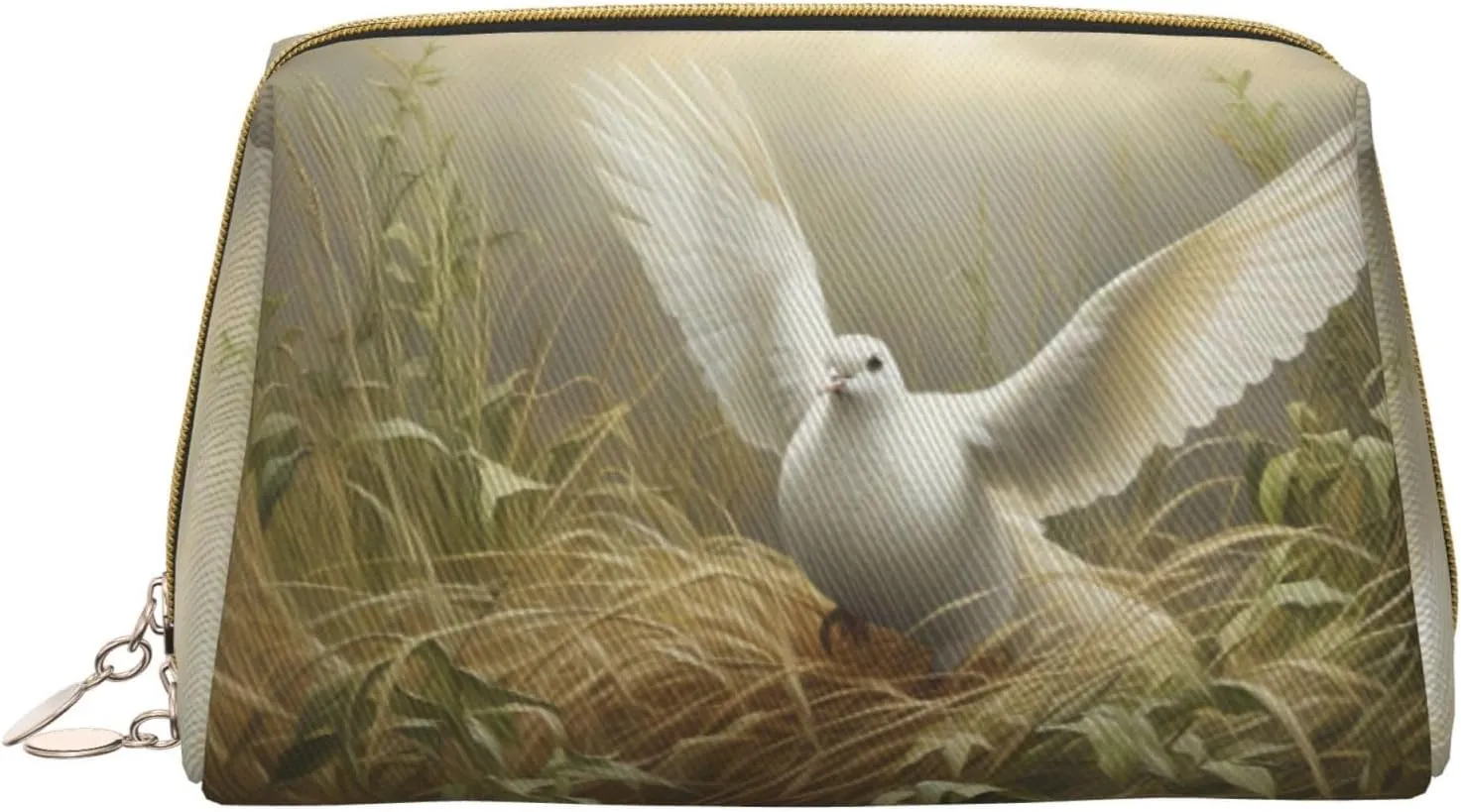 Grass And Dove Toiletry Pouch, Travel-Friendly Makeup Organizer For Makeup Brushes, Lipsticks