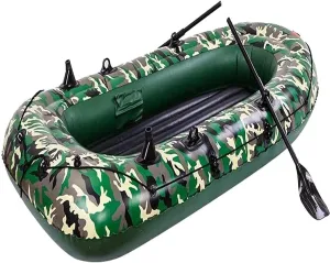 Green Outdoor Kayak Drift Boat Water Sports Kayak Rubber Boat Kayak Inflatable Kayak Plastic Boat