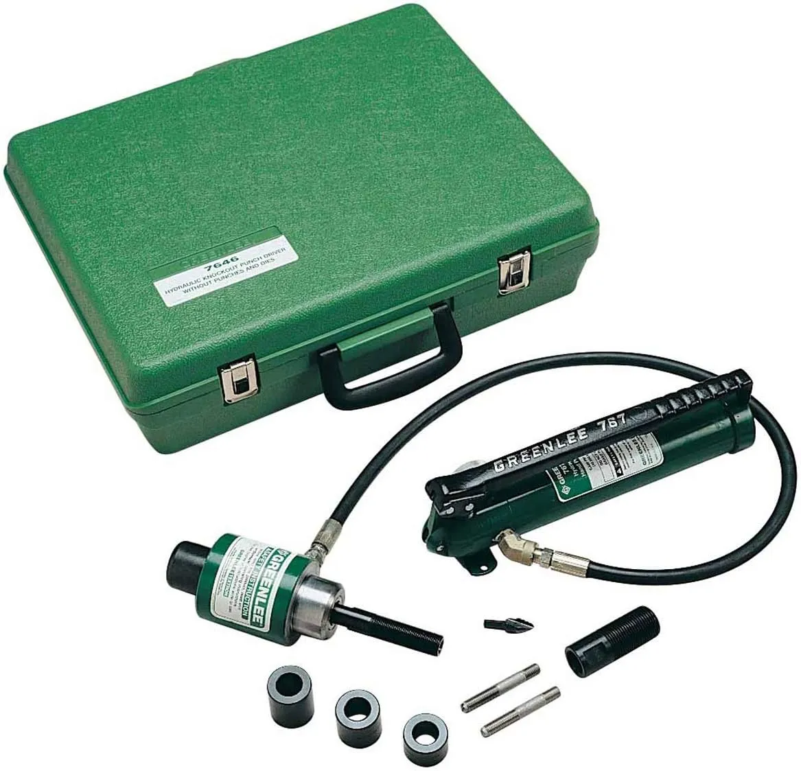 Greenlee 7646 Ram and Hand Pump Hydraulic Driver Kit