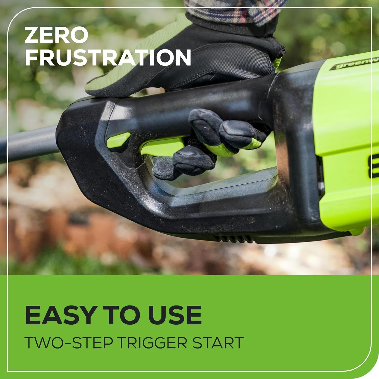 Greenworks 80V 10" Cordless Polesaw (Great For Pruning and Trimming Branches / 75  Compatible Tools), 2.0Ah Battery and Charger Included