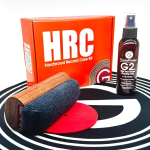 GrooveWasher Vinyl Record Cleaning Kit – Handcrafted Hardwood Handle with Scratch-Free Microfiber Pad, Essential LP Care System Includes G2 Cleaning Fluid Spray   Bonus, Erase Fingerprint Oils & Dirt