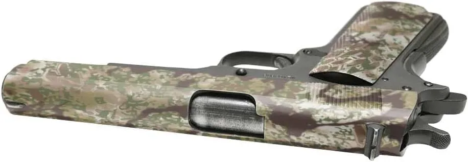 GunSkins Precut Pistol Accent Skin for 1911- Compatible with Airsoft AEG BB Gun - Vinyl Wrap - Easy to Install - 100% Waterproof - Matte Finish - Made in USA