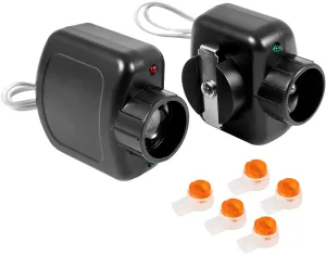 HAE00002 Garage Door Openers Sensor Beam Eyes Kit - Compatible with Linear Garage Door Opener HAE00002, LSO50, LDO33, LDO50