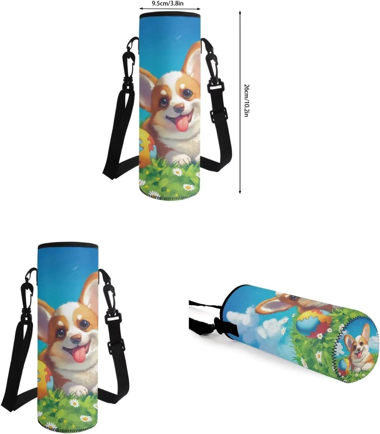 Happy Koala 2Th Grade Backpack for Boys Backpack and Lunch Bag Pencil Case Water Bottle Sleeve Set for Girls Ideal for Students Go To School Extracurricular Activities