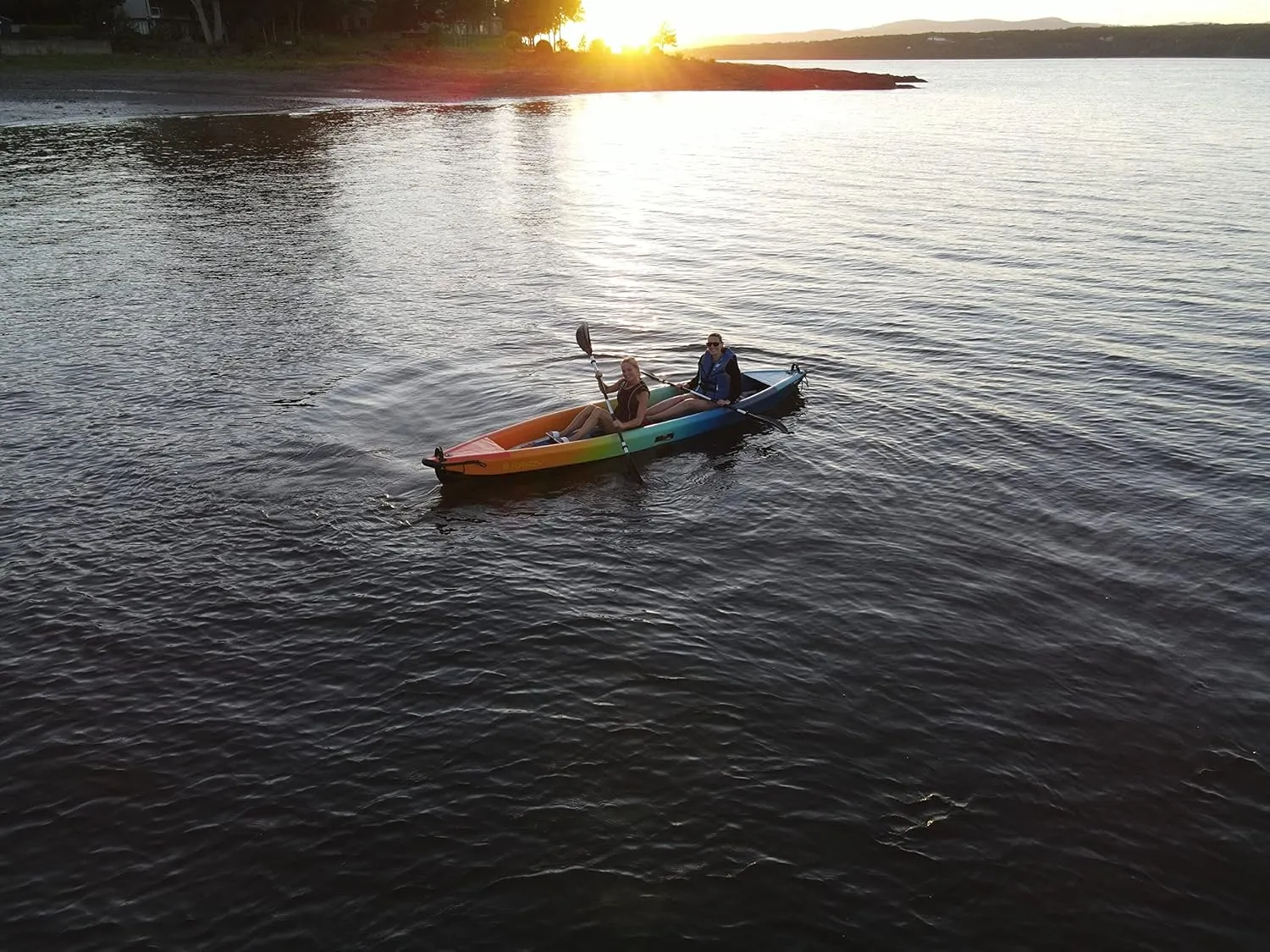 High Pressure Inflatable Kayak by Bkrazy - Complete Package with Accessories, Pump & Bag - Inflatable Kayak for Lakes, Rivers & Oceans