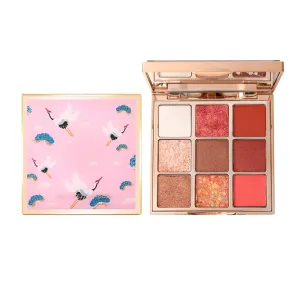 Highly Pigmented Eyeshadow Palette , 9 Colors Matte Shimmer Metallic Eyeshadow Palette Water proof Blendable Long Lasting Natural Colors Make Up Eyeshadow Cosmetics Gift Kit-Great for Travel (#04)