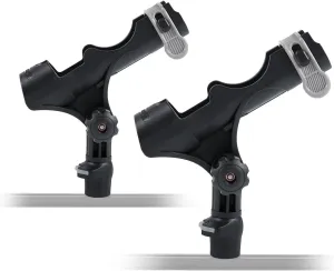 Hitorhike Boat Fishing Rod Holder Universal Fit Kit with Mount Allows for 360-degree Adjustment Kayak Fishing Rod Holder