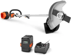 Husqvarna 330iKE Combi Switch   Lawn Edger Attachment, Electric Edger with Battery and Charger Included, 970701202
