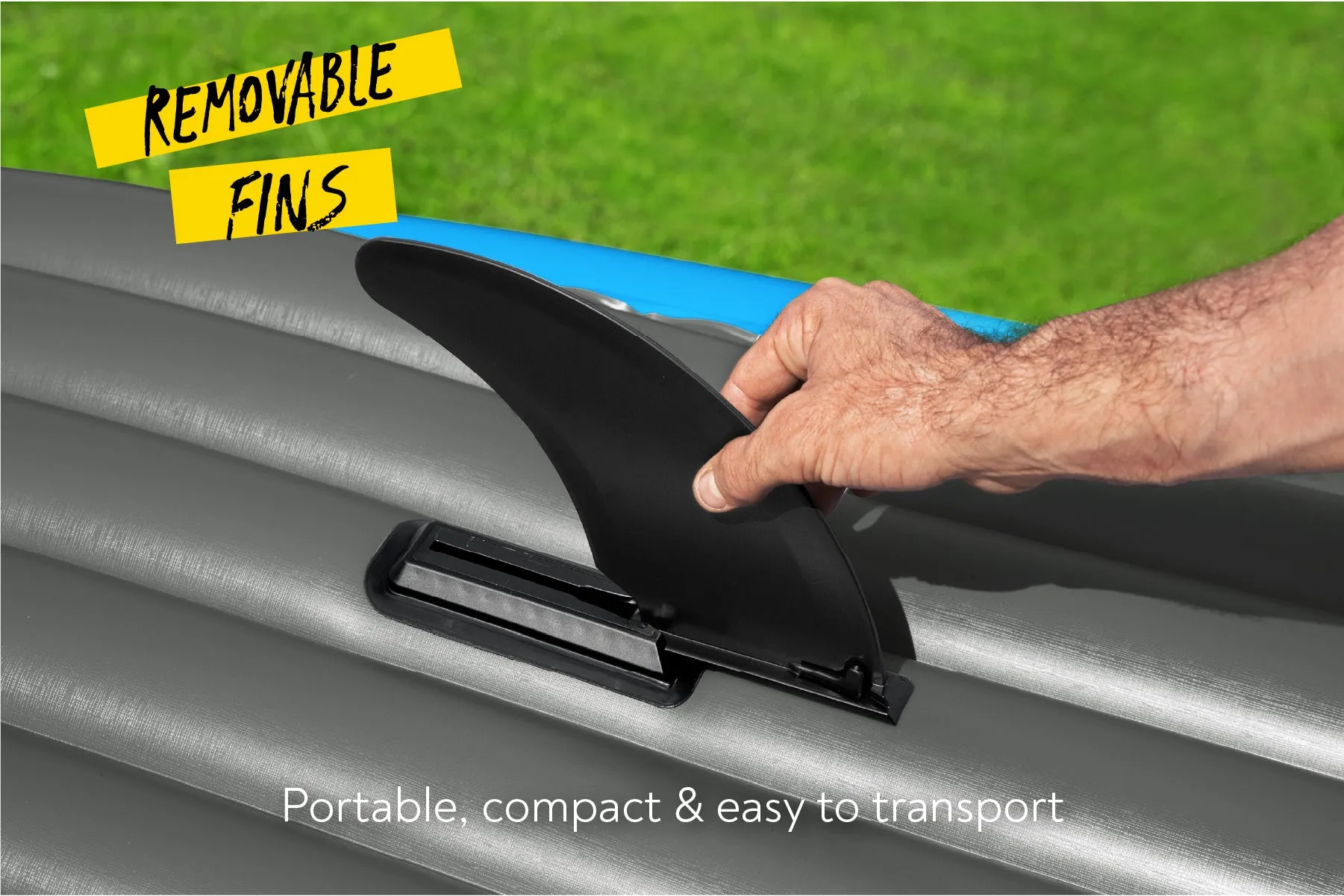 Hydro-Force 1 Person Inflatable Kayak Set - Cove Champion - Outlet