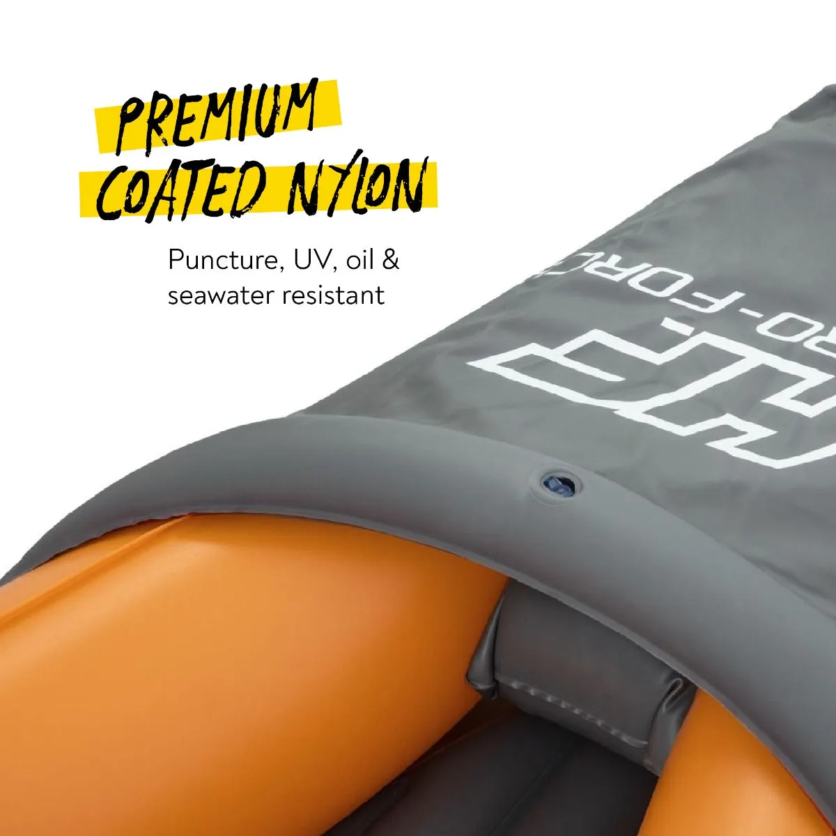 Hydro-Force 3 Person Inflatable Kayak Set - Rapid - Outlet