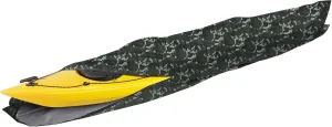 i COVER 13ft Kayak Cover- Water Proof Heavy Duty Canoes/Kayaks Covers Fits Canoe or Paddleboards up to 13ft Long and Beam Width up to 30in, Camo
