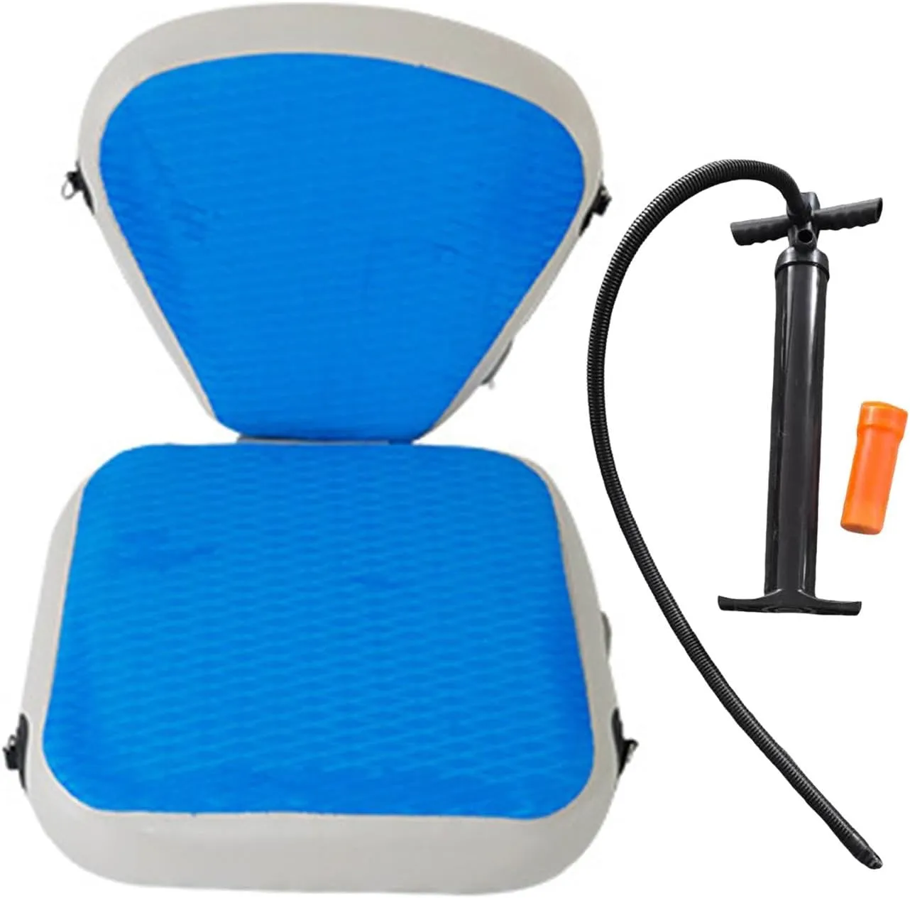 Inflatable Kayak Boat Seat, Kayak Cushion, Ergonomic, Support Backrest, Paddle Cushion,Canoeing Seat for Rafting Drifting