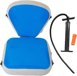 Inflatable Kayak Boat Seat, Kayak Cushion, Ergonomic, Support Backrest, Paddle Cushion,Canoeing Seat for Rafting Drifting