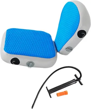 Inflatable Kayak Boat Seat Paddle Cushion Ergonomic Nonslip Canoeing Seat Kayak Cushion for Drifting Rowboat Bleachers