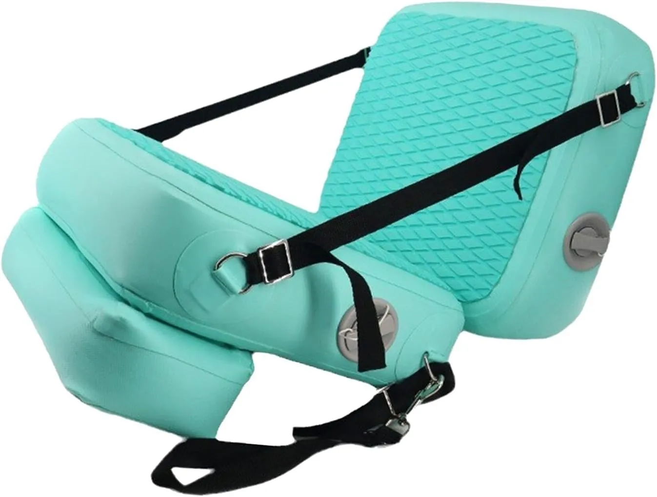 Inflatable Kayak Seat, Comfortable Adjustable, Padded Fishing Seat, Canoeing Seat for Rafting Fishing Boat Kayak