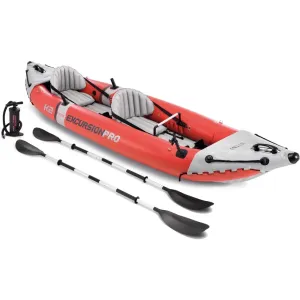Inflatable Kayak With Paddles and High-Output Pump
