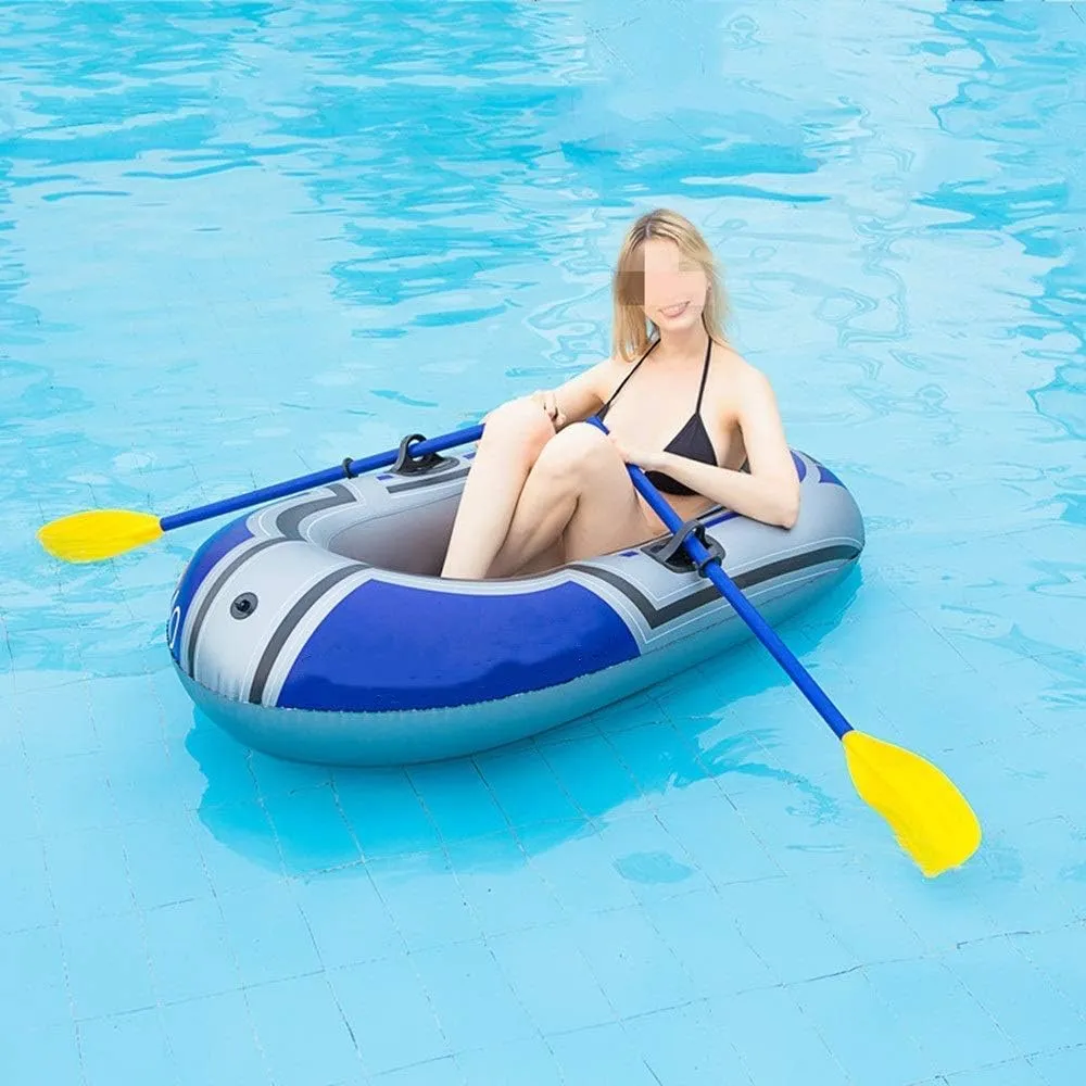 Inflatable Kayak,Inflatable One-Person Boat Dinghy Thickened Fishing Boat Kayak Wear-Resistant Thickening Outdoor Inflatable Boat