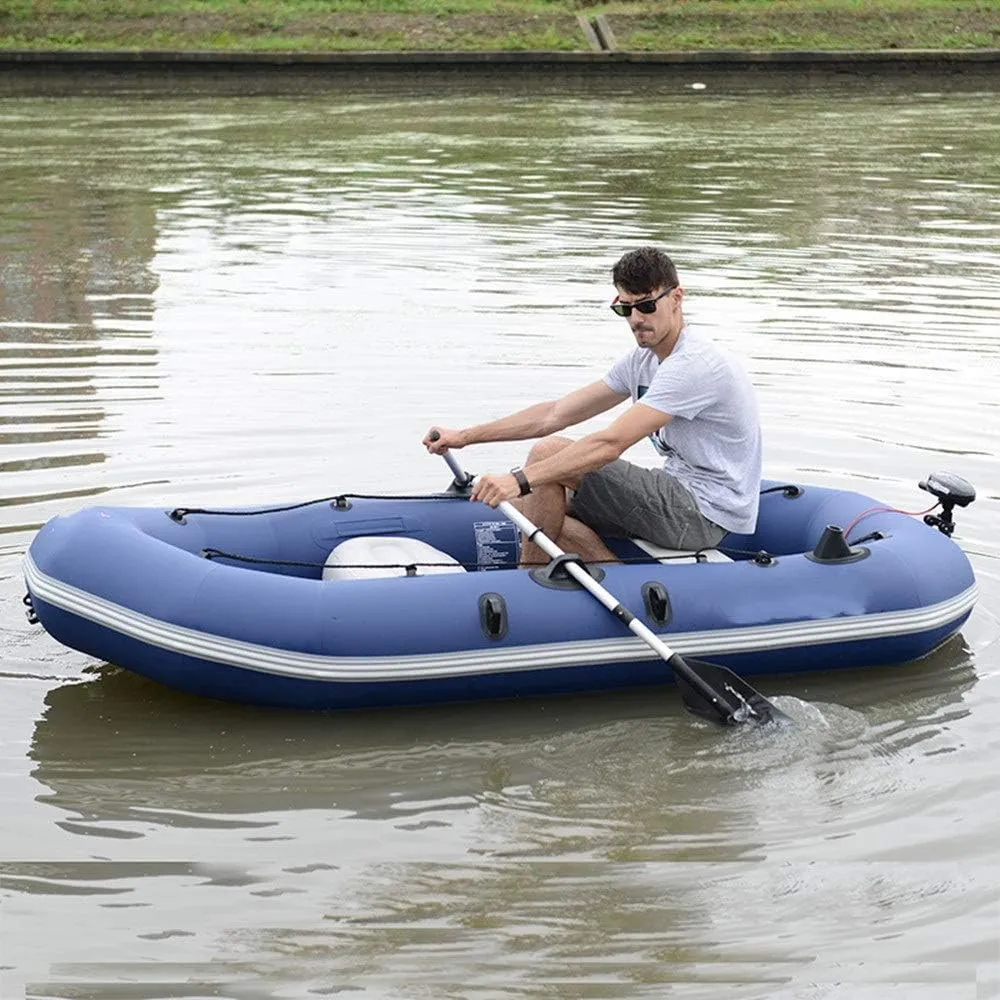 Inflatable Kayak,Outdoor Inflatable Boat 3 People Thick Hard Bottom Boat Assault Boat Fishing Boat Drift Boat Kayak Rubber Inflatable Boat