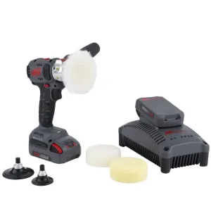 Ingersoll Rand G4621-K22 20V Cordless Polisher/Sander 2 Battery Kit, 8300 RPM, 2" & 3" Pad