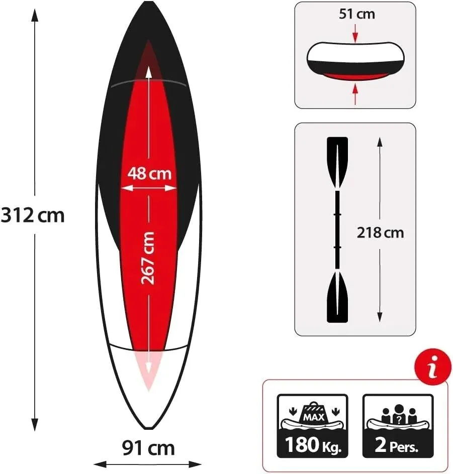 Intex 2 Person Inflatable Kayak