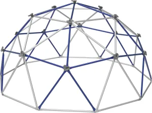 Jack and June Free-Standing Powder-Coated, UV Resistant Steel Jungle Gym Climber, Blue