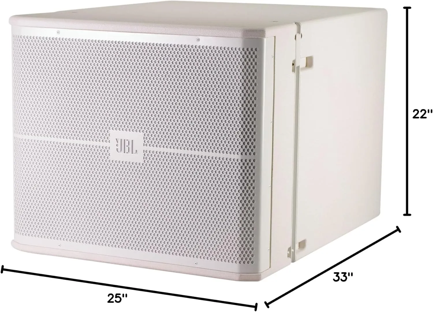 JBL Professional Stage Subwoofer, White, 18" Powered (VRX918S-WH)