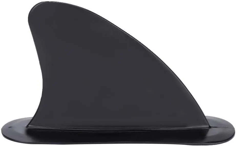 Kayak Fin, Black PVC Skeg Tracking Fin for Kayaks, Canoes, Rowing Boats