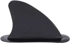 Kayak Fin, Black PVC Skeg Tracking Fin for Kayaks, Canoes, Rowing Boats