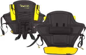 Kayak Fishing Seat for Anglers Fishermen 20" High Back Support with Lumbar Roll and Nylon fluidized gel seat for Big Catch kayaking sitting comfort