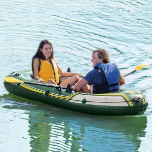 Kayak Inflatable Boat Kayak Rubber Boat Inflatable Thickened Fishing Boat Load Capacity 200kg Safe Comfortable and Durable