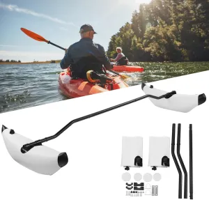 Kayak Outrigger Stabilizer , Portable PVC Higher Stability Kayak Outrigger Kit , Three Colours to Choose Inflatable Kayak Stabilizer , Easy to Install , for Floating Balancing Boat