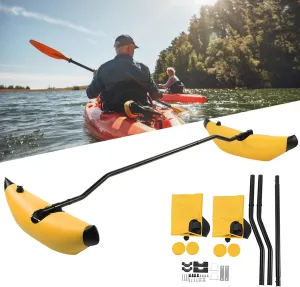 Kayak Outrigger Stabilizer,Portable PVC Higher Stability Kayak Outrigger Kit,Three Colours to Choose Inflatable Kayak Stabilizer,Easy to Install,for Floating Balancing Boat