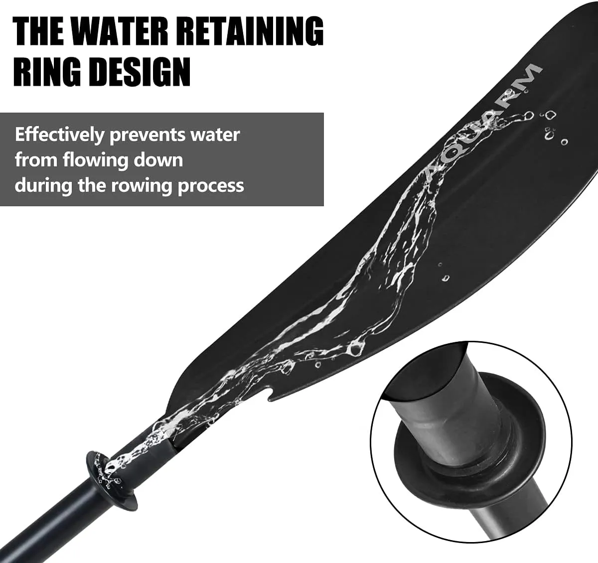 Kayak Paddle for Adult with Free Paddles Leash, 91.7 inch Lightweight Adjustable Kayaking Oars with Aluminum Shaft and Black Green Blue Orange Fiberglass Blades for Boating Canoeing