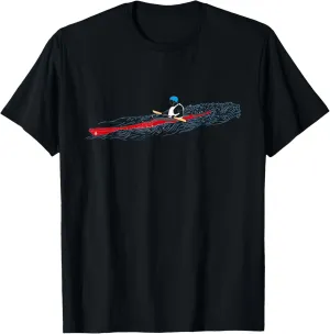 Kayak Sea Kayaking Paddling Ocean Kayaker Graphic T-Shirt