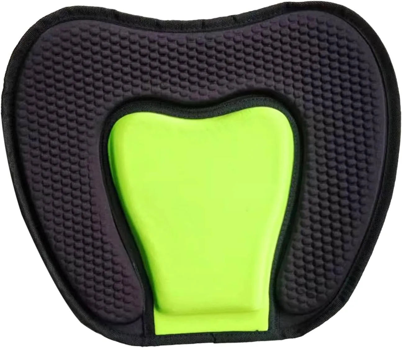 Kayak Seat Cushion Seat Pad EVA Lightweight Single Person Thick Padded Kayak Accessory Support for Drifting Fishing Boating, Green and Black