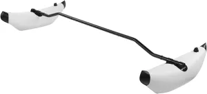 Kayak Stabilizers,PVC Inflatable Kayak Outrigger Stabilizer for Kayaks, Canoes, Fishing Boats (White)