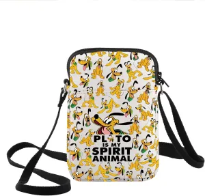 KEYCHIN Dog Cartoon Crossbody Bag Enchanted Kingdom Movie Fans Gifts Dog Is My Spirit Animal Shoulder Bag Dog Movie Merch
