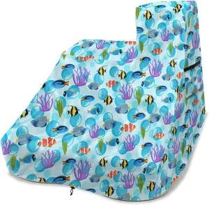 Kids Water Table Cover for Pump & Splash Discovery Pond Water Table,Waterproof Dust Proof Anti-UV Outdoor Kids Water Sensory Table Pool Cover(Cover only,Ocean World)