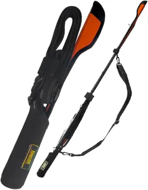 KINGDOM Fishing Rod Carrying Bag Protection Rope 40”-60” Length Adjustable Fishing Tackle Bag for Rod Portable Rod Tubes…